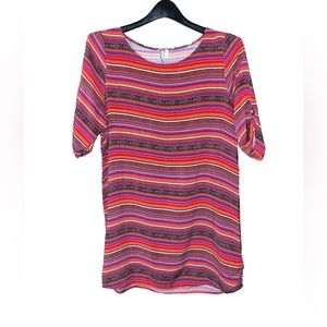 Aztec Women’s Short Sleeve Dress Size Medium